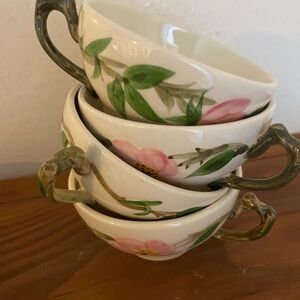 Franciscan Floral Teacup & Saucer Set